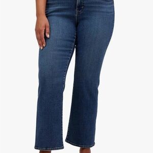 Madewell Mid-Rise Kick Out Blue Women's Jeans